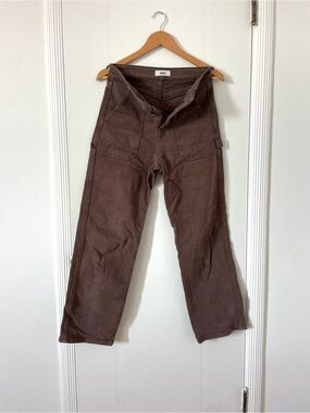JBD brown Utility Straight-Leg Pants